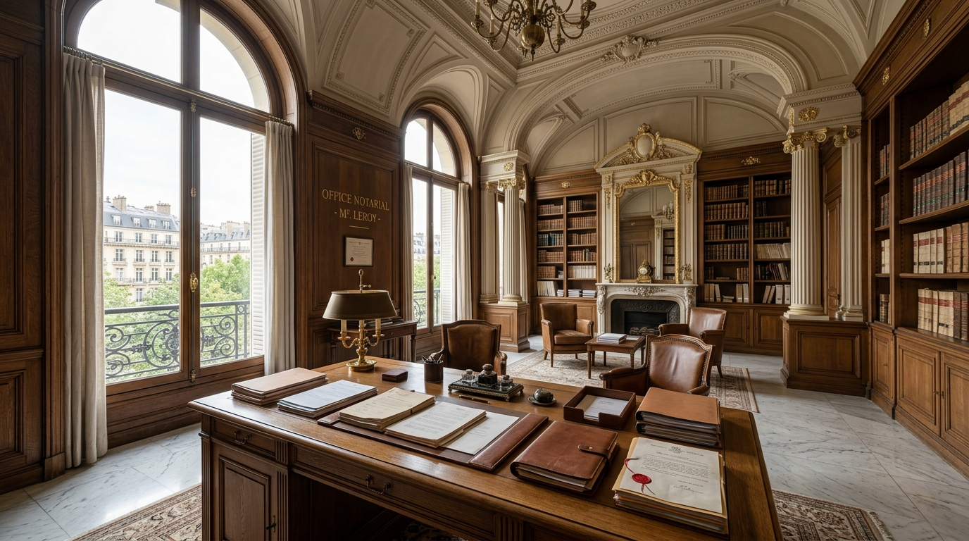 Interieur de l'office notarial Dupont et Associes